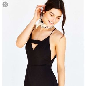 Silence + Noise cut-out relaxed romper romper